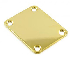 MannMade USA Fender Neck Plate - Gold