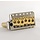 MannMade USA Tremolo Bridge - Nickel Hybrid/Polished Saddles - Left Hand - fits PRS style guitars