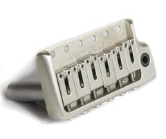 MannMade USA MannMade USA Tremolo Bridge - Nickel Satin - fits modern Strat style guitars