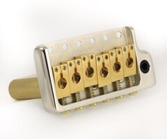 MannMade USA MannMade USA Tremolo Bridge - Nickel Hybrid/Polished Saddles - fits PRS style guitars