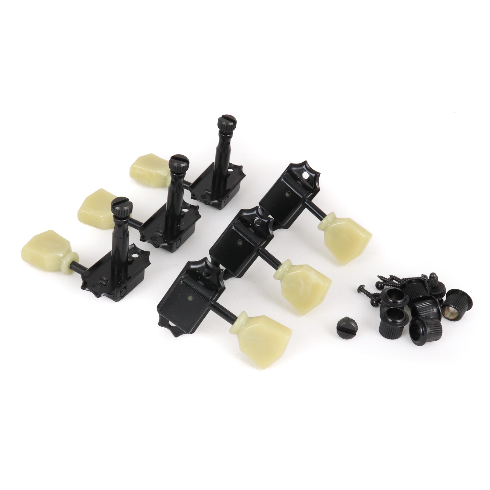 Gotoh Vintage Locking Tuner Set - Black