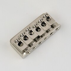 MannMade USA MannMade USA Hardtail Bridge - Nickel - fits Hamer Sustain Block style guitars