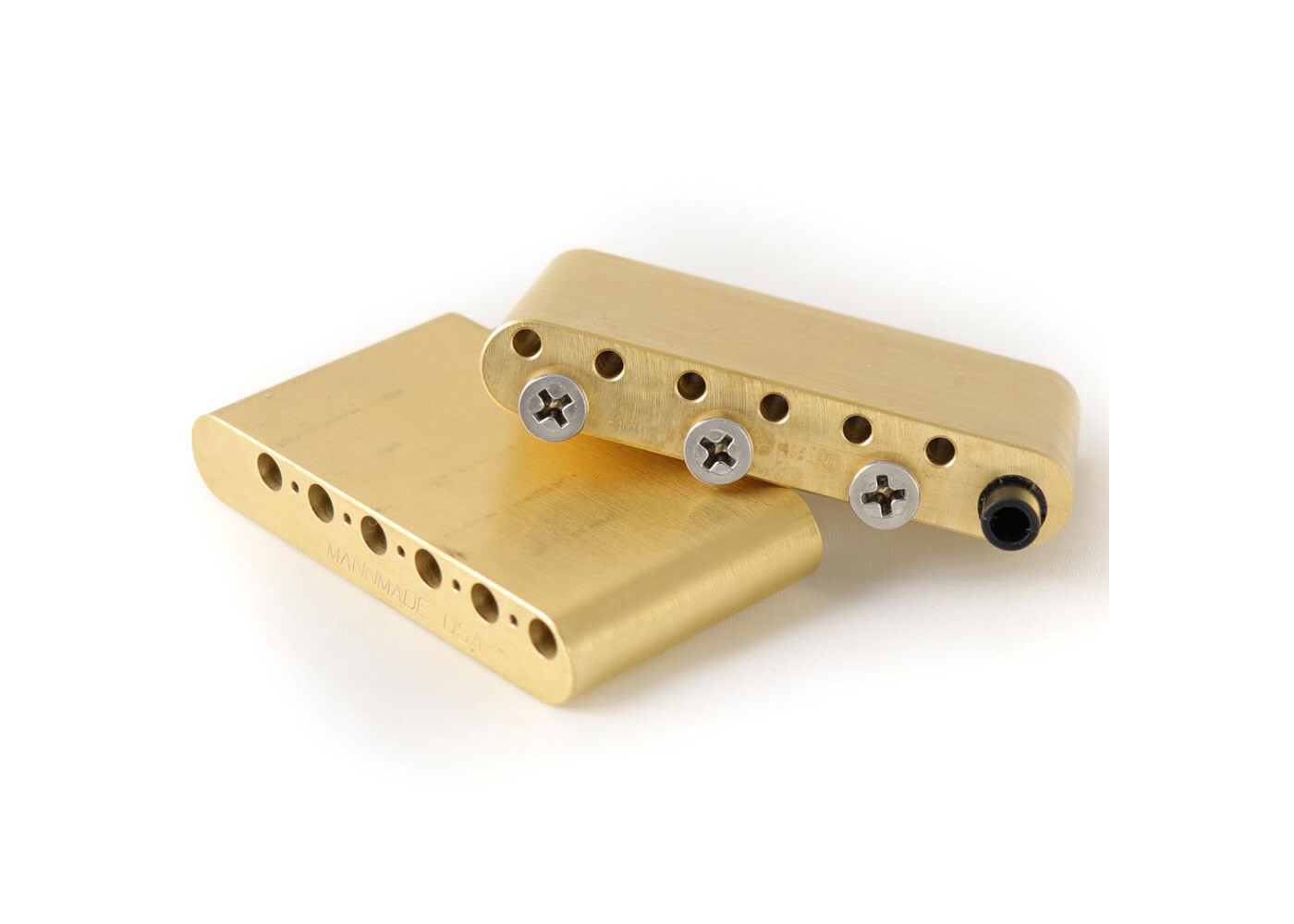 MannMade USA MannMade USA Block Brass - ClassicVibrato Bridge - Right Hand