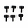 MannMade USA PRS Phase I Tuner Thumb Screw Set - Metric