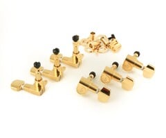Schaller Schaller M6 Mini Locking Tuner Set - Gold