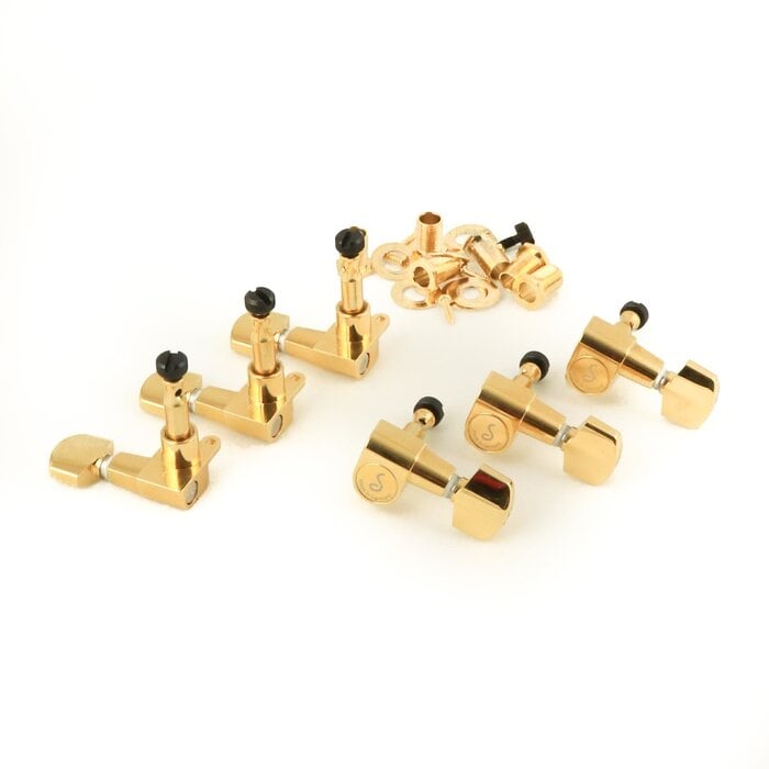 Schaller Schaller M6 Mini Locking Tuner Set - Gold