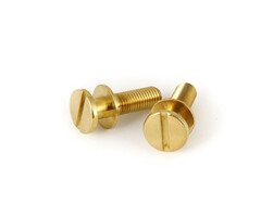 MannMade USA MannMade USA Stoptail Stud set -  US Thread - Brass Polished