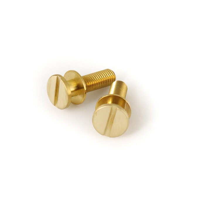 MannMade USA MannMade USA Stoptail Stud set -  US Thread - Brass Satin