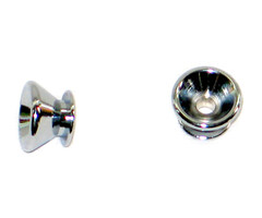 MannMade USA MannMade USA Strap Button - Chrome - Set of 2