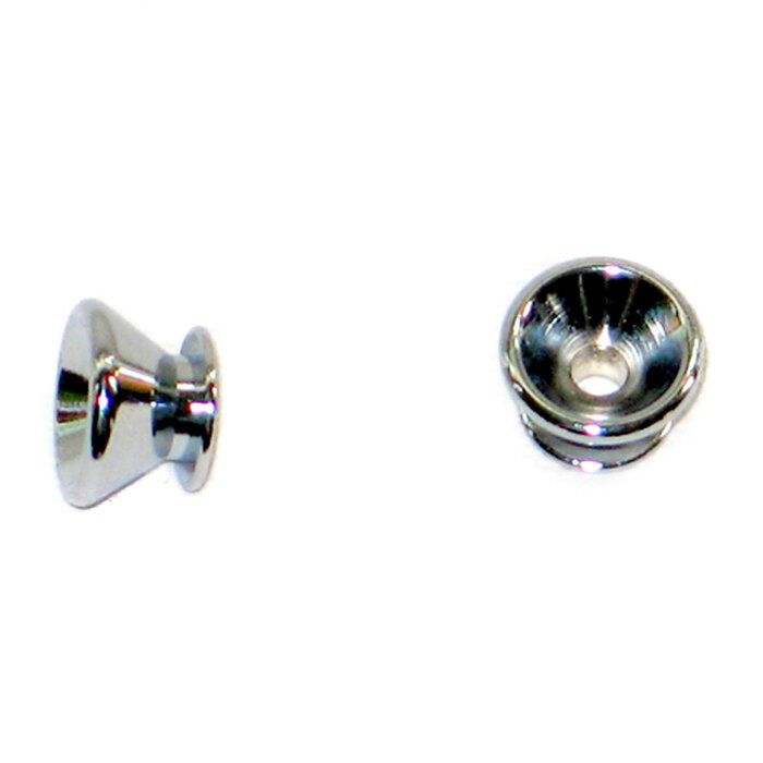 MannMade USA MannMade USA Strap Button - Chrome - Set of 2