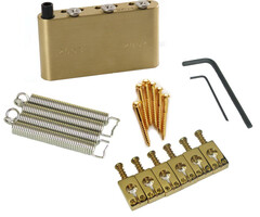 MannMade USA MannMade USA Upgrade Kit  - PRS CE / SE / S2  Bridges - Gold - Left Hand