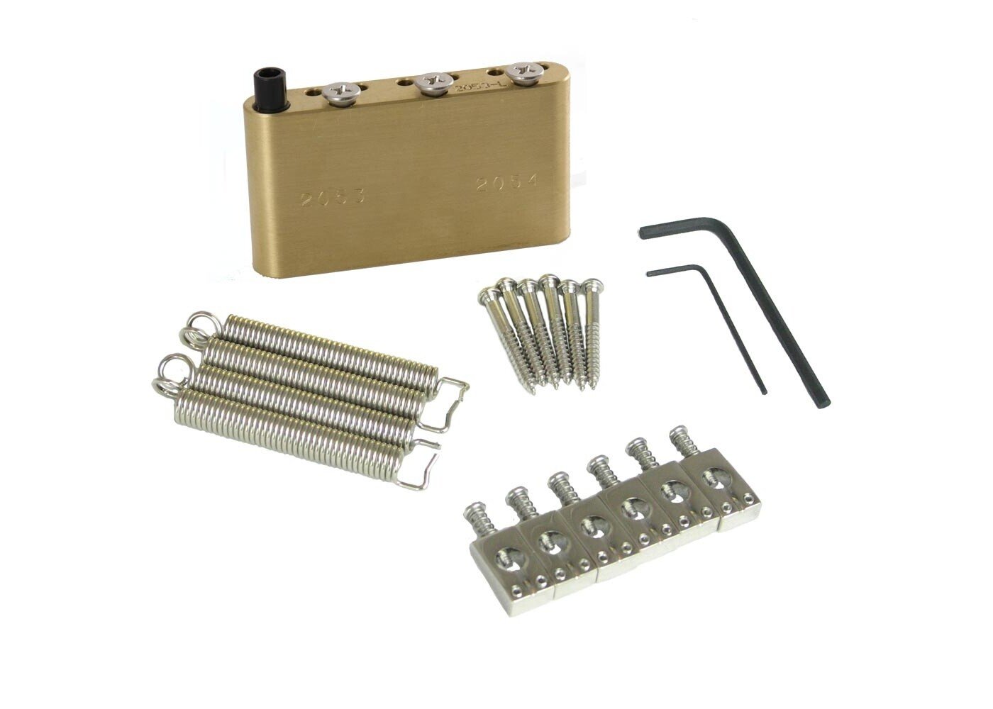 MannMade USA MannMade USA Upgrade Kit  - PRS CE / SE / S2  Bridges - Nickel Left Hand