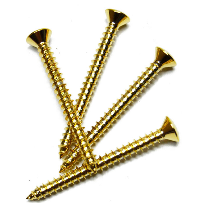 MannMade USA Neck Plate Screw Set - Gold