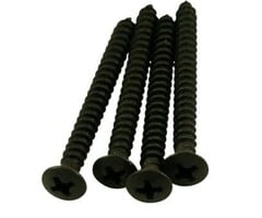 MannMade USA Neck Plate Screw, Set - Black