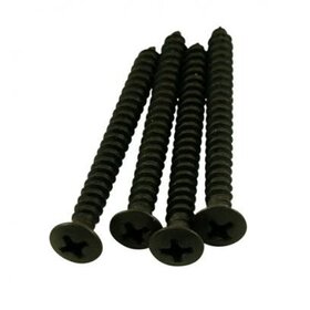 MannMade USA Neck Plate Screw, Set - Black