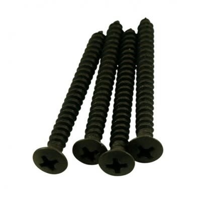 MannMade USA Neck Plate Screw Set - Black