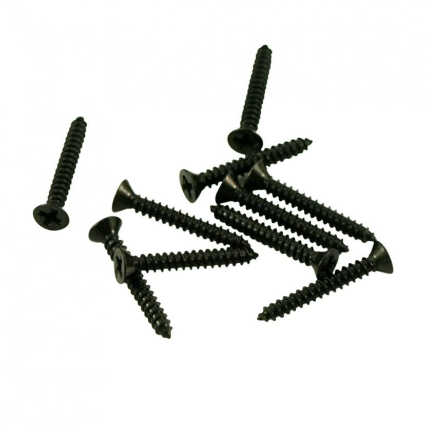 MannMade USA Pickup Ring Screw Set Short - Black