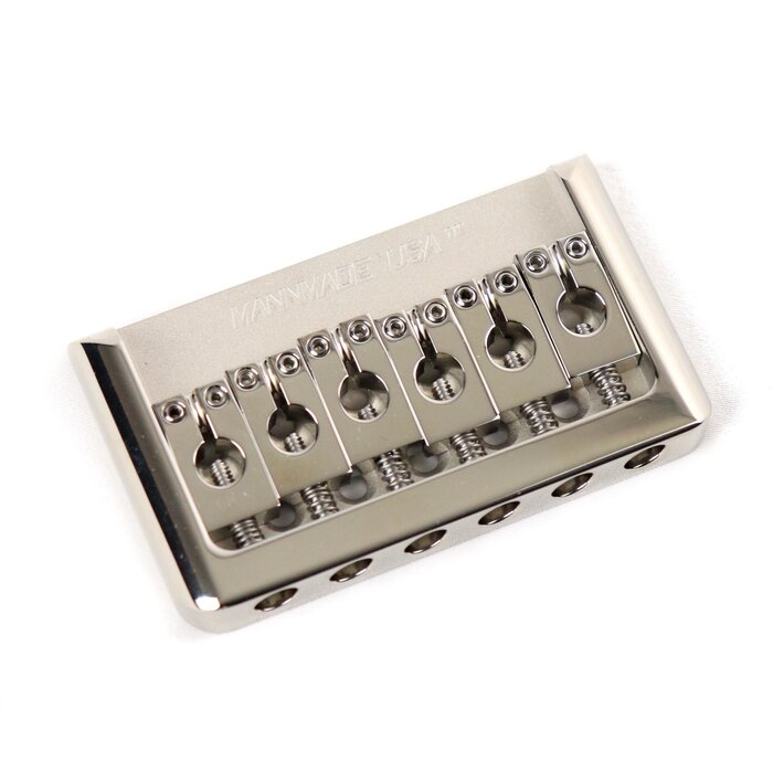MannMade USA MannMade USA Hardtail Bridge - Nickel - fits PRS 277 - Holcomb style guitars