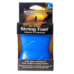 Music Nomad MusicNomad String Fuel All in One Cleaner & Lubricant with Microfiber Cloth