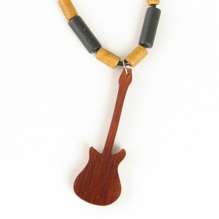 Steven  Ashley Handmade Wood Guitar Pick Necklace