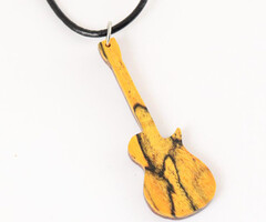 Steven Ashley Handmade Wood Guitar Pick Necklace