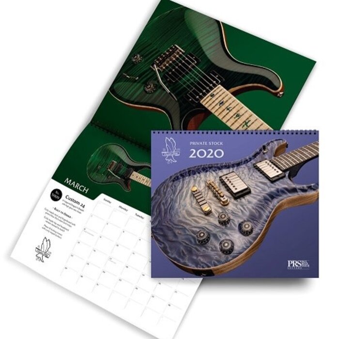 PRS Guitars PRS 2020 Private Stock Calendar