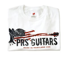 PRS Guitars PRS Patriotic Tee White, Small
