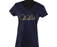 PRS Guitars PRS Ladies Tee, Short-Slv, PRS Signature Logo, Navy Blue, XLarge