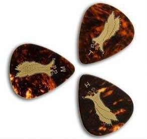 PRS Guitars PRS Classic Tortoise Shell Celluloid Picks 12-Pack - Thin