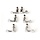 PRS S2/CE Locking Tuners, Set of Six, Chrome