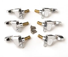 PRS Guitars PRS Phase II Tuners, Set of Six, Chrome