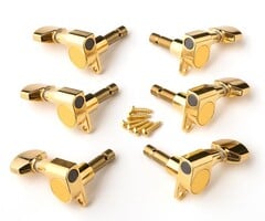 PRS Guitars PRS Phase II Tuners, Set of Six, Gold