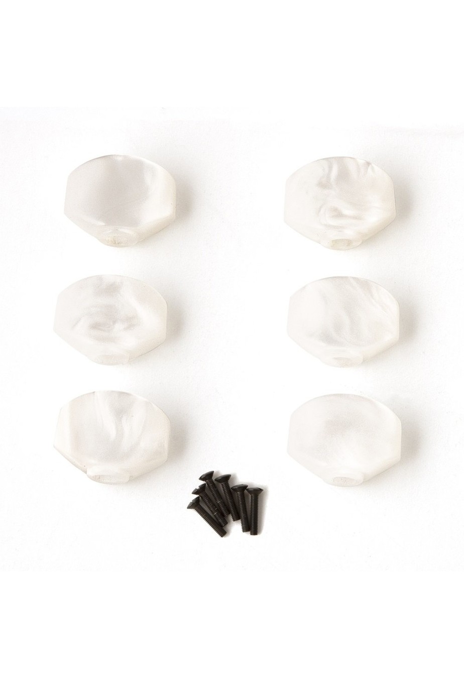 PRS S2 Tuner Buttons, Pearloid (6) John Mann's Guitar Vault