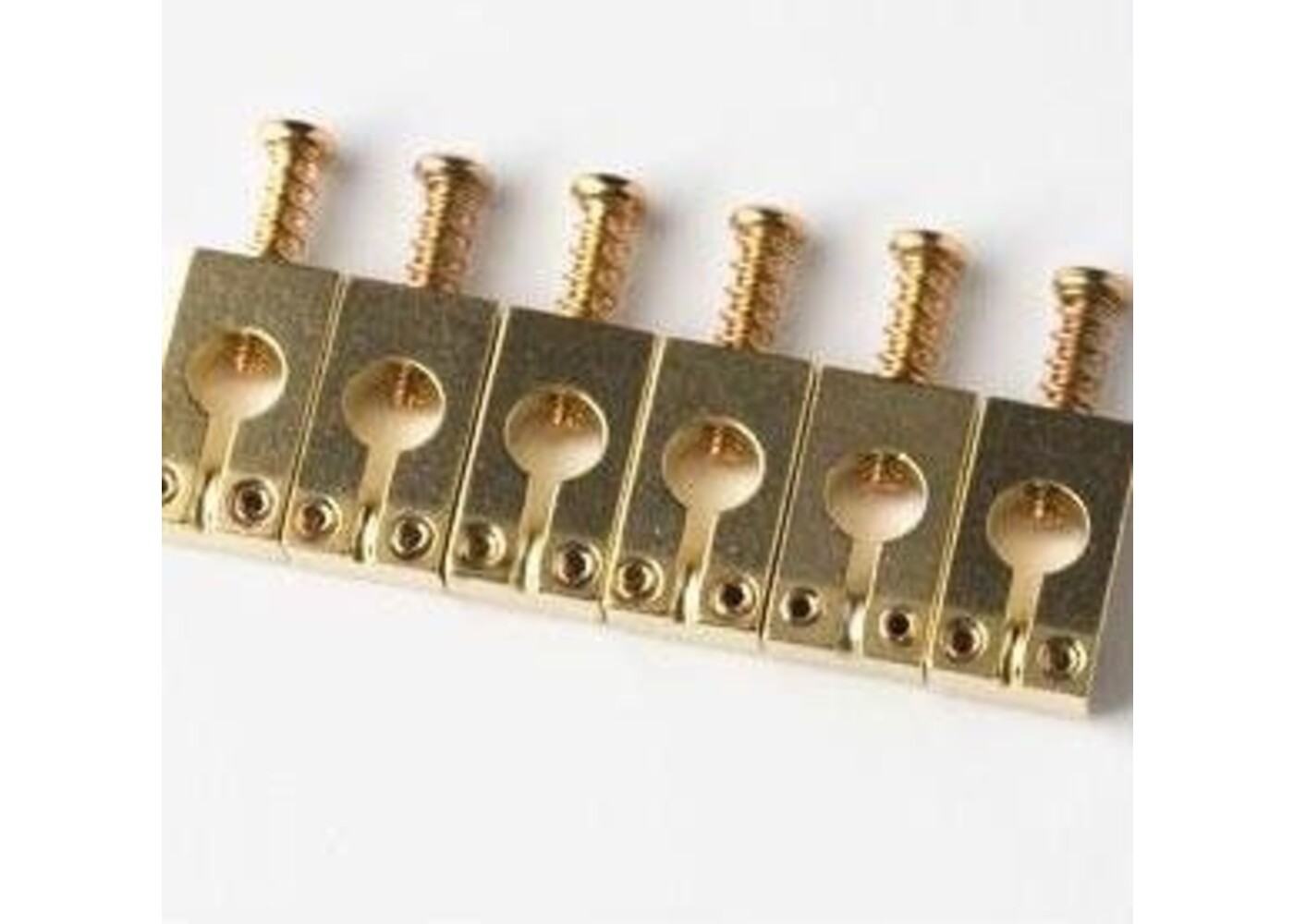 PRS Tremolo Bridge Saddles - Gold - John Mann's Guitar Vault