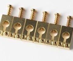 PRS Guitars PRS Tremolo Bridge Saddles, Gold