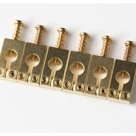 PRS Guitars PRS Tremolo Bridge Saddles, Gold