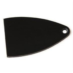 PRS Guitars PRS Truss Rod Cover, Black Anodized Aluminum, Blank, Fits Core, CE & S2 (Ex. Floyd Equipped))