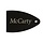 PRS Truss Rod Cover, Black Anodized Aluminum, Etched, McCarty