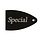 PRS Truss Rod Cover, Black Anodized Aluminum, Etched, Special