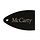 PRS Truss Rod Cover, Black Anodized Aluminum, Etched, McCarty (Lefty)