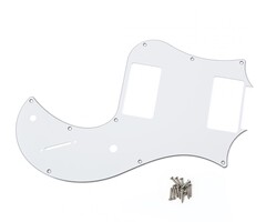 PRS Guitars PRS Standard 24 S2 Pickguard, 3-Ply White, Black, White