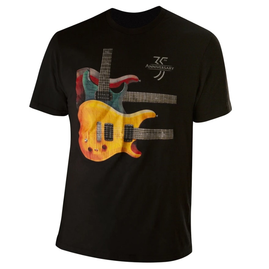 PRS Guitars PRS Pauls's Guitar Throwback Tee, Black, Small