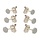 PRS Silver Sky Locking Tuners (Set of 6)