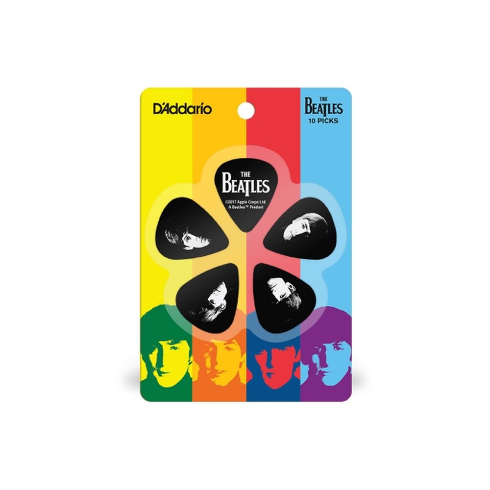 D'Addario D'Addario Beatles Guitar Picks Meet The Beatles 10 pack Thin
