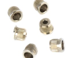 MannMade USA MannMade USA String Ferrules - Nickel - Set of 6