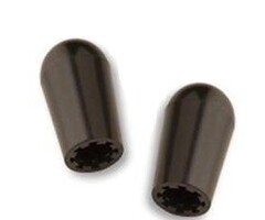 Allparts 3-Way Toggle Switch Tip, Black  (USA) (Set of 2)