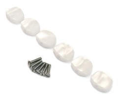 Schaller Schaller M6 Tuner Button, Large - Pearloid