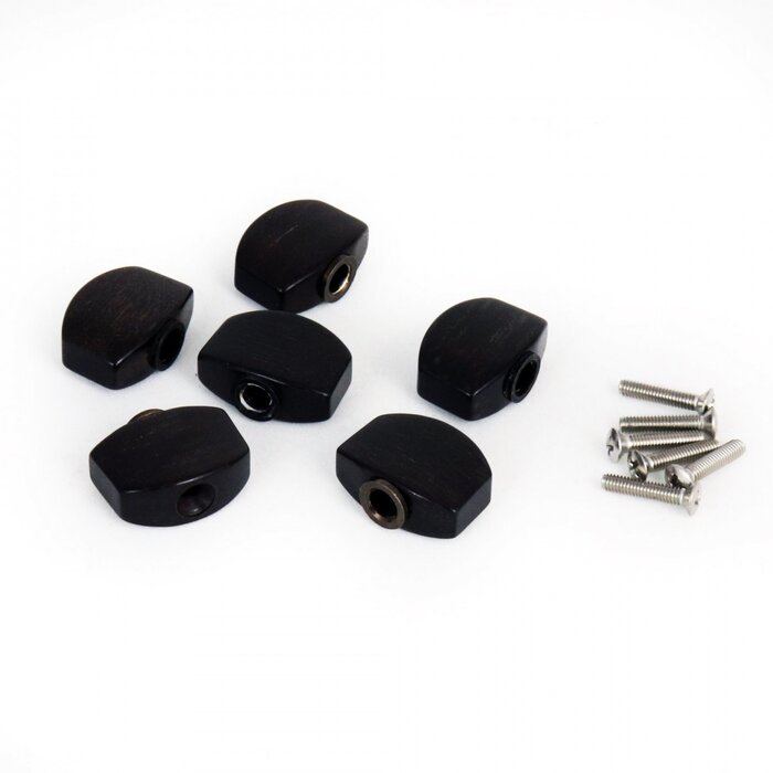 Schaller Schaller M6 Tuner Button, Small - Ebony