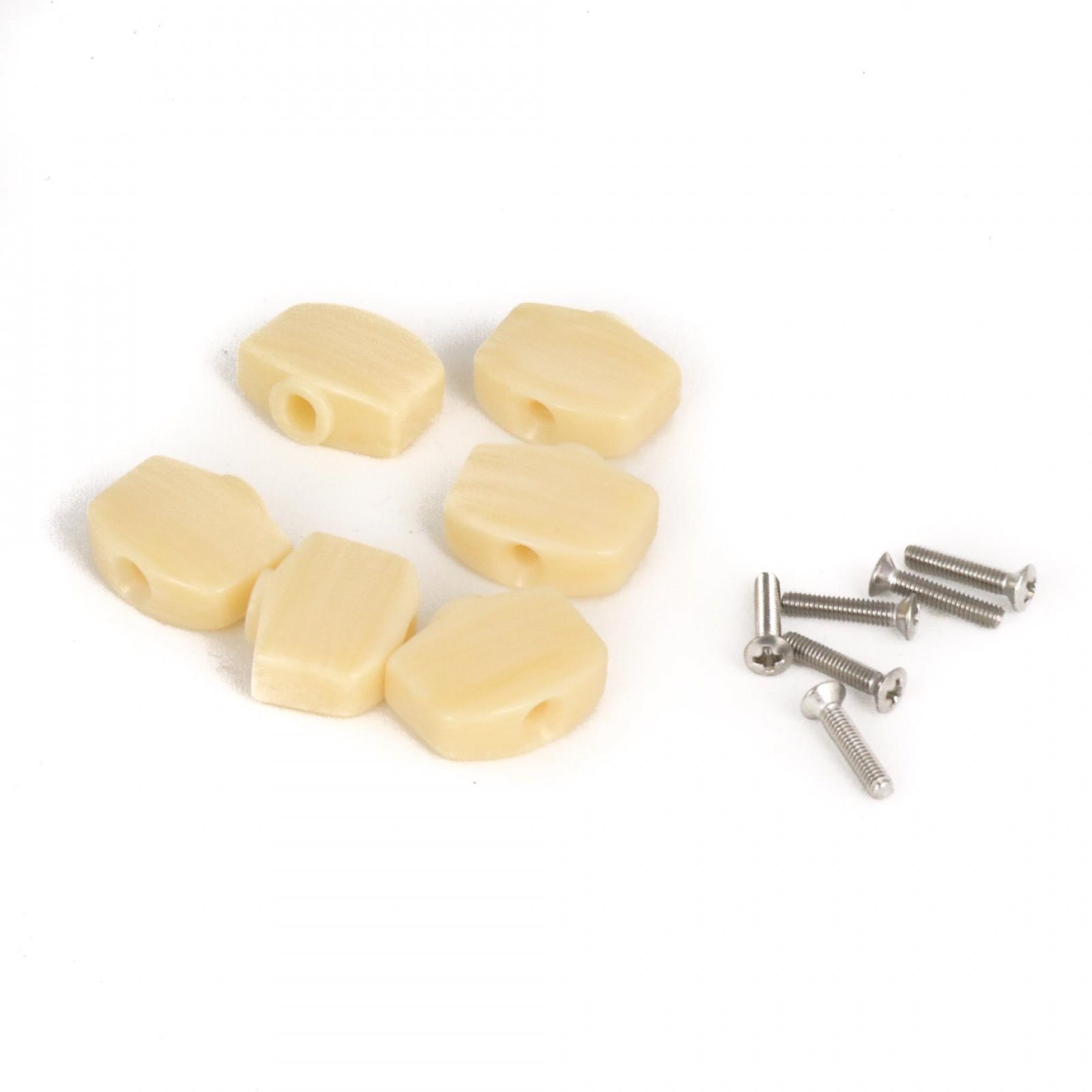 Schaller Schaller M6 Tuner Button, Small - Faux Bone