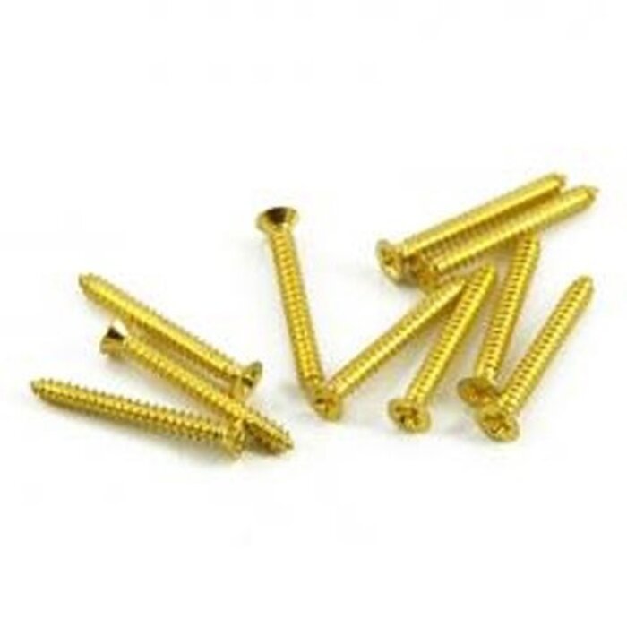 MannMade USA Pickup Ring Screw Set Long - Gold